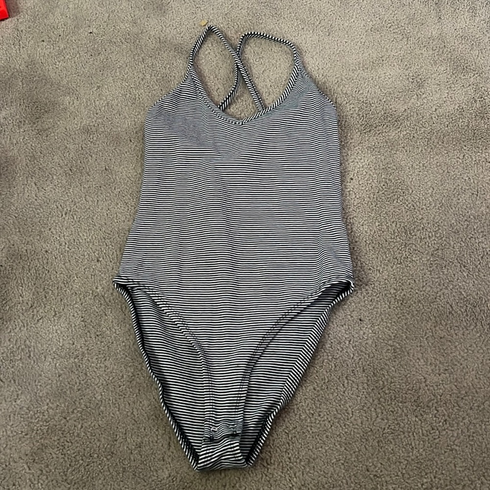 Striped Bodysuit